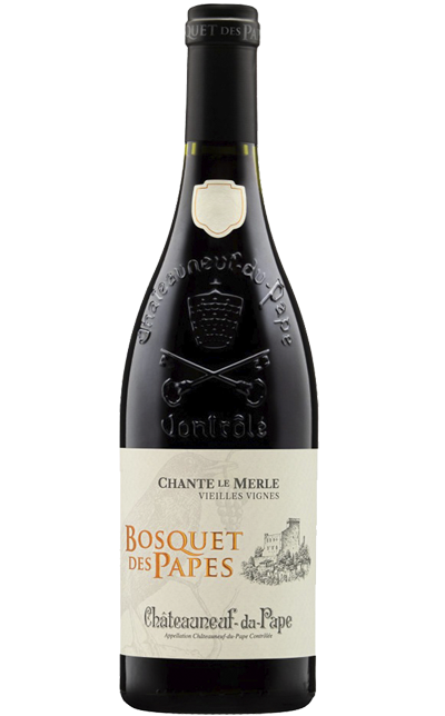 Vinho Châteauneuf du Pape Bosquet des Papes Chante le Merle