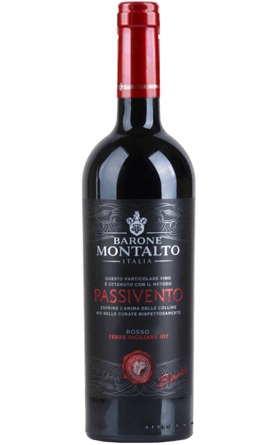 Vinho Barone Montalto Passivento Terre Siciliane IGP Rosso