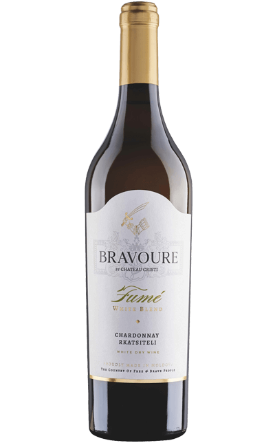 Vinho Chateau Cristi Bravoure Fumé Chardonnay - Rkatsiteli