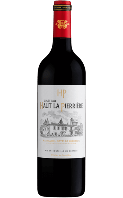 Vinho Chateau Haut la Pierriere AOC Castillon Cotes de Bordeaux