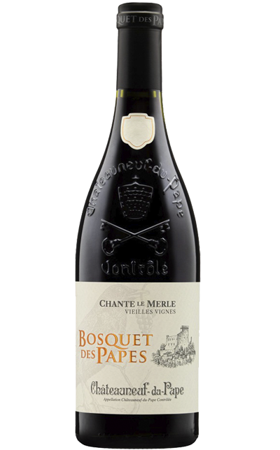 Vinho Châteauneuf du Pape Bosquet des Papes Chante le Merle