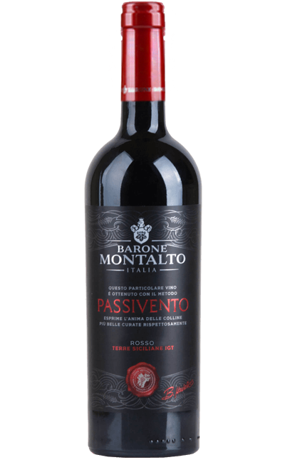 Vinho Barone Montalto Passivento Terre Siciliane IGP Rosso