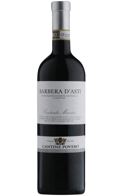 Vinho Barbera DAsti Contrada Maestra Cantine Povero