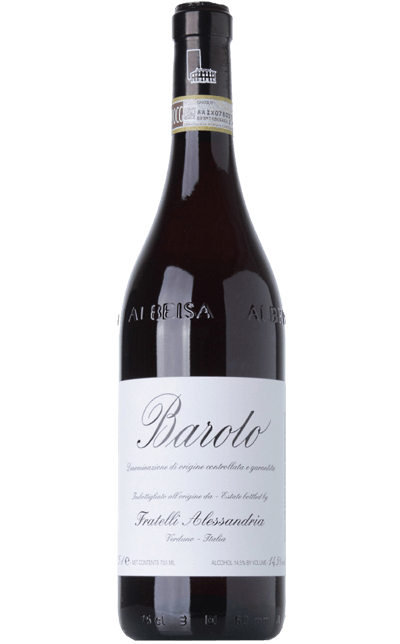 Vinho Barolo del Comune di Verduno Fratelli Alessandria