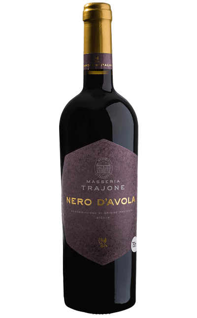 Vinho Masseria Trajone Nero D Avola Sicilia DOP