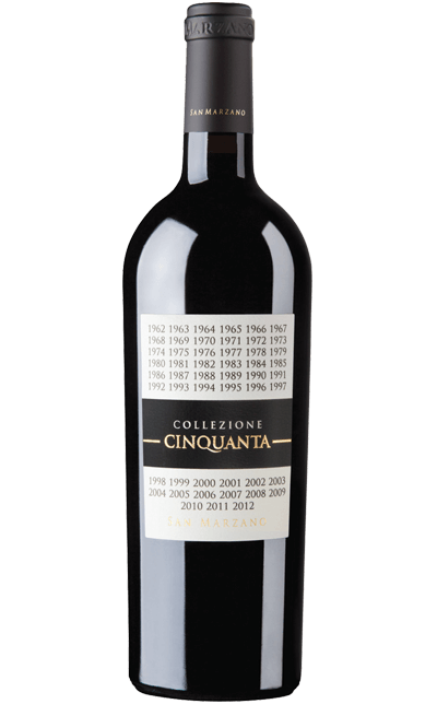 Vinho San Marzano Collezione Cinquanta Vino Rosso d Italia